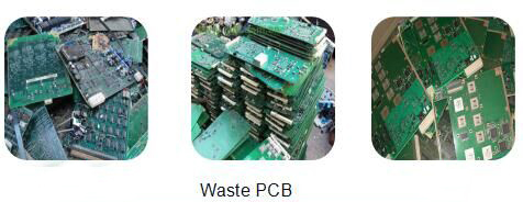 Computer circuit board recycling plant raw material