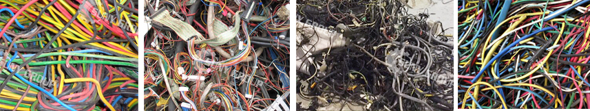 Which type of wires can be recycled by cable wire recycling machine