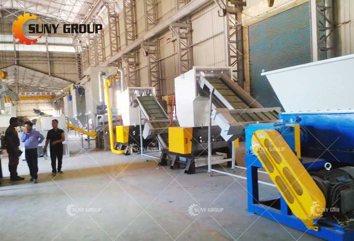 cable wire recycling line